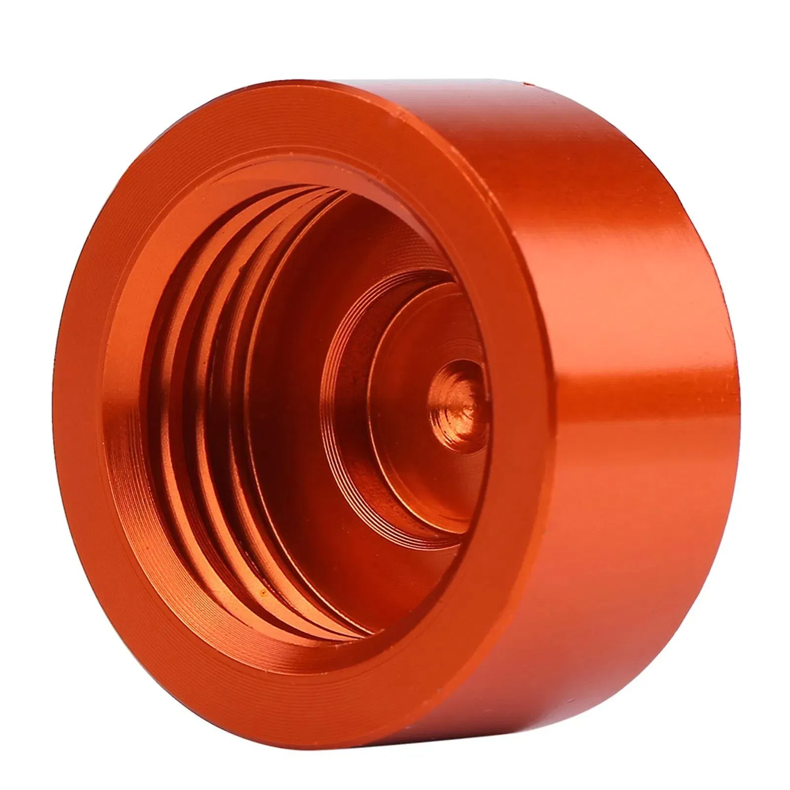 CNC Aluminum Anodized Automotive Parts Radiator Water Pipe Cap and Brake Fluid Reservoir Cover