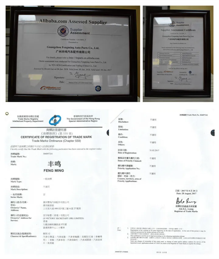 Trademark Registration Certificate