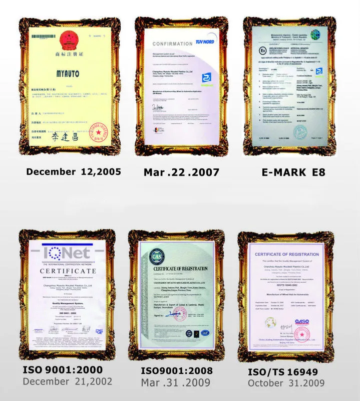 Certifications