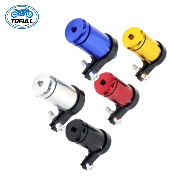 Motorcycle Accessories Rear Brake Reservoir CNC Aluminum Fluid Tank Oil Cup for Universal