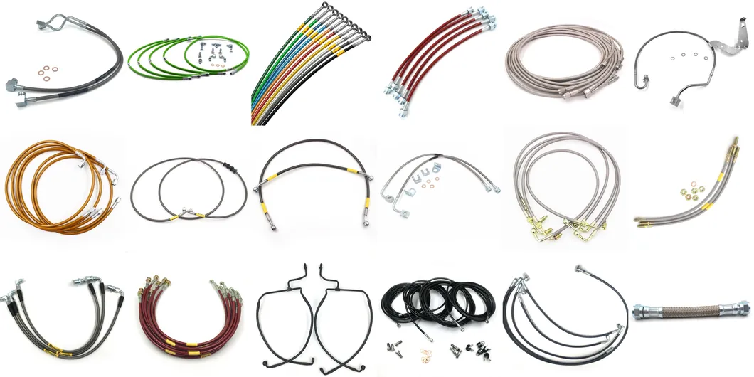 Stainless steel braided brake hose