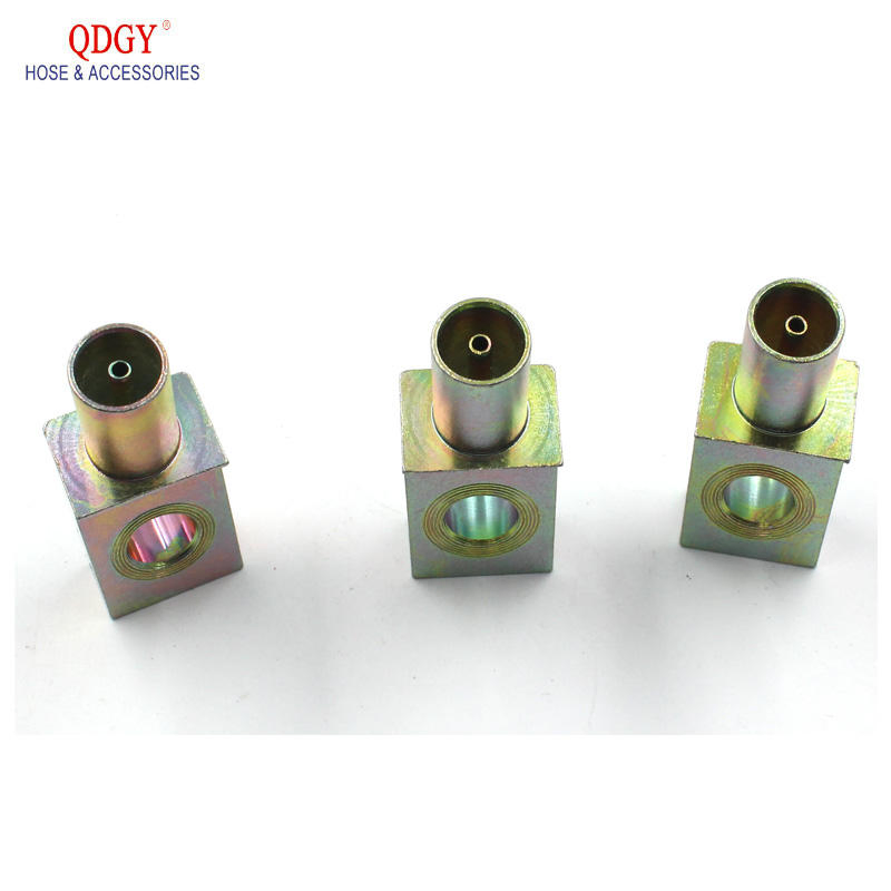 An3 3an Motorcycle Brake Hose Square Banjo Fitting 10mm Eye Banjo Hose Ending Fitting Adaptor Brake Line Connects