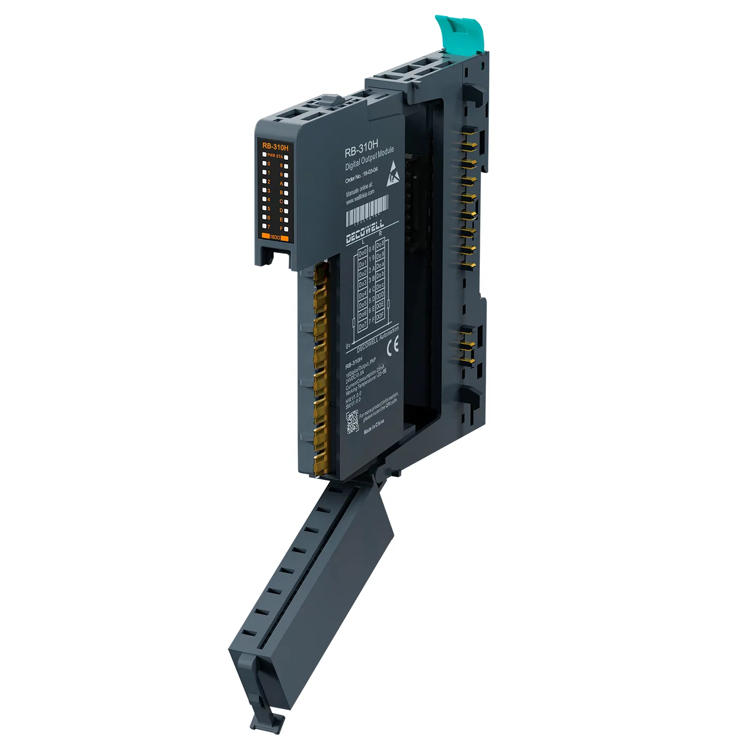 High Performance Expansion IO Module Digital Analog Function Modules , Hot Swappable support Profinet EtherNet/IP CANopen Modbus RTU