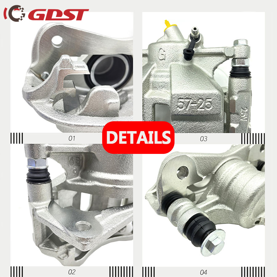 GDST Car Parts Aluminum Front Auto Disc Brake Caliper for Toyota Honda Nissan Mitsubishi Hyundai