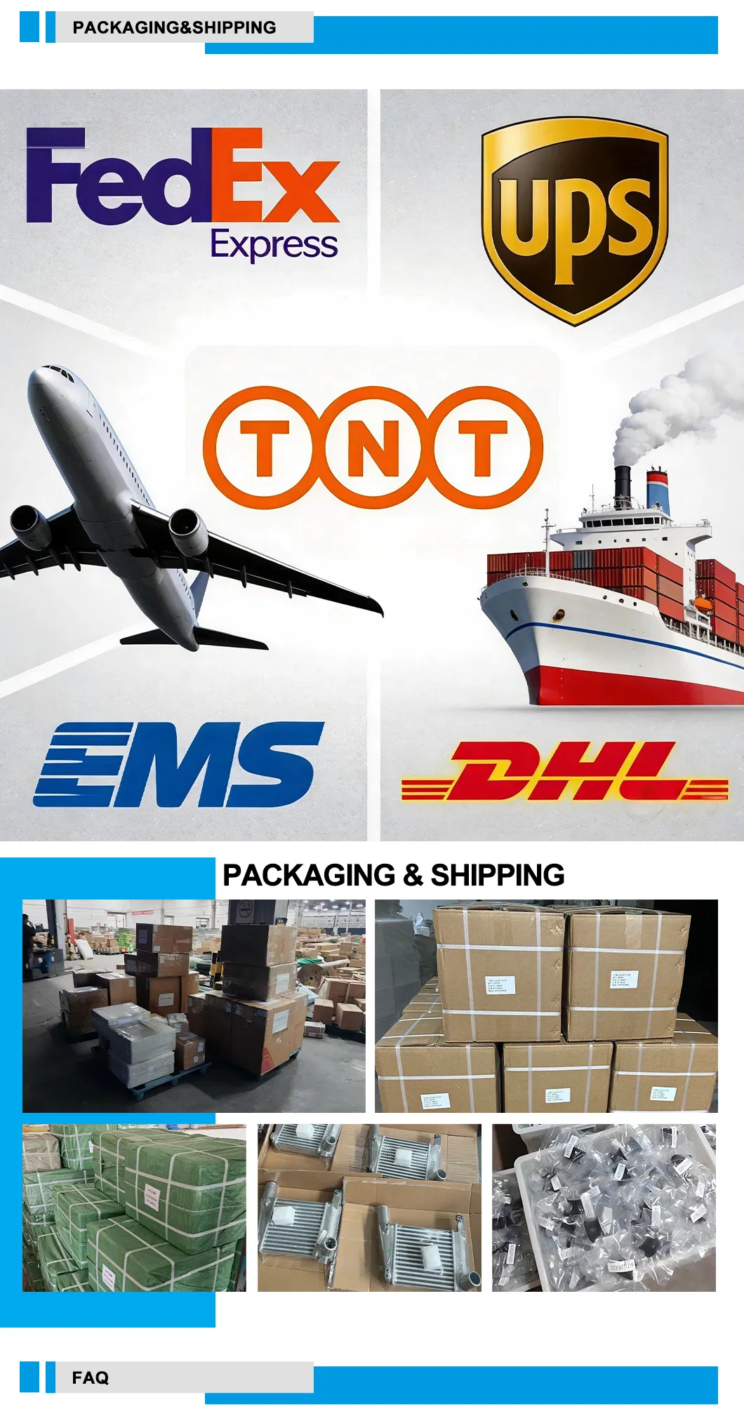 Packaging and Shipping