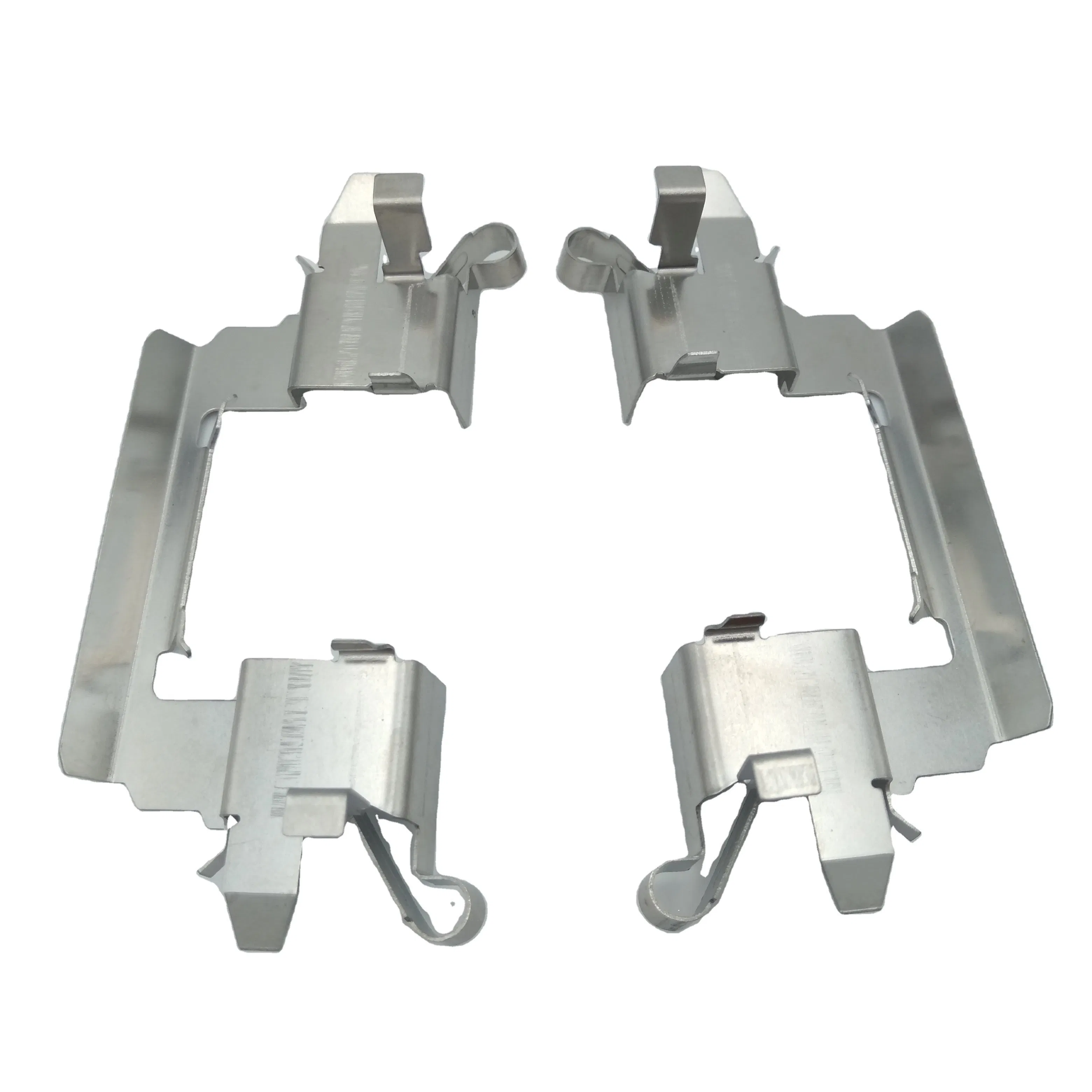 301 Stainless Steel Brake Accessories Abutment Hardware Kits OEM Car Brake Pad Clip Kit