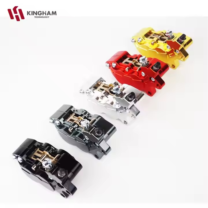 Kingham High Quality Motorcycle Accessories Front Brake Caliper Four Piston Universal Brake Caliper