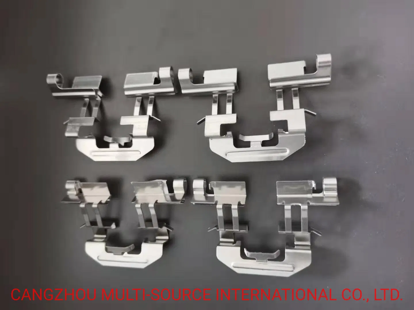 Customized Stainless Steel Retaining Brake Pads Clips and Hardware Kits