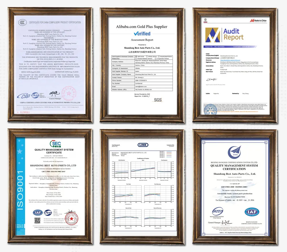 Certificates and Test Reports
