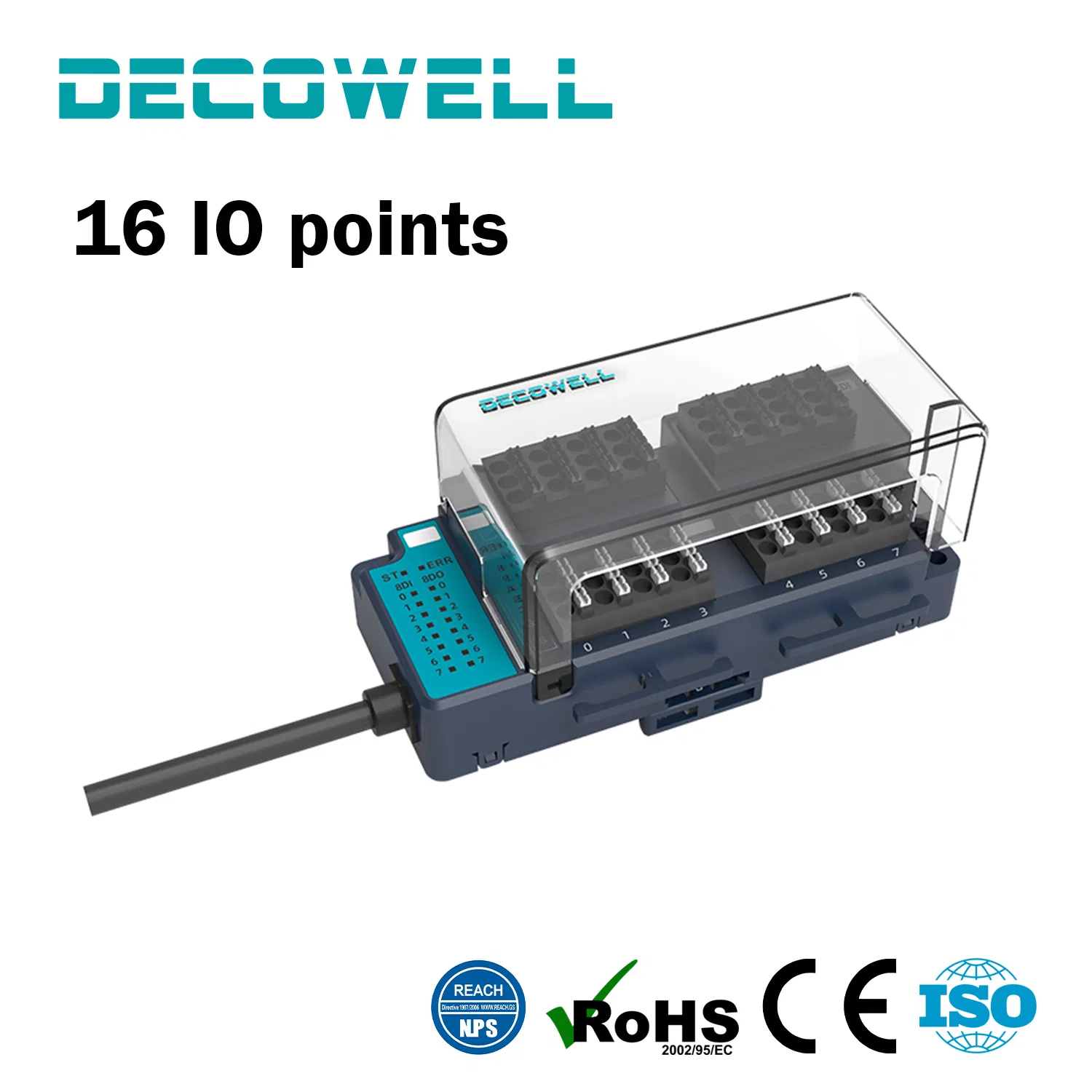 Discrete Automation Powerline Distributed I/O Module for Long Conveyor Systems