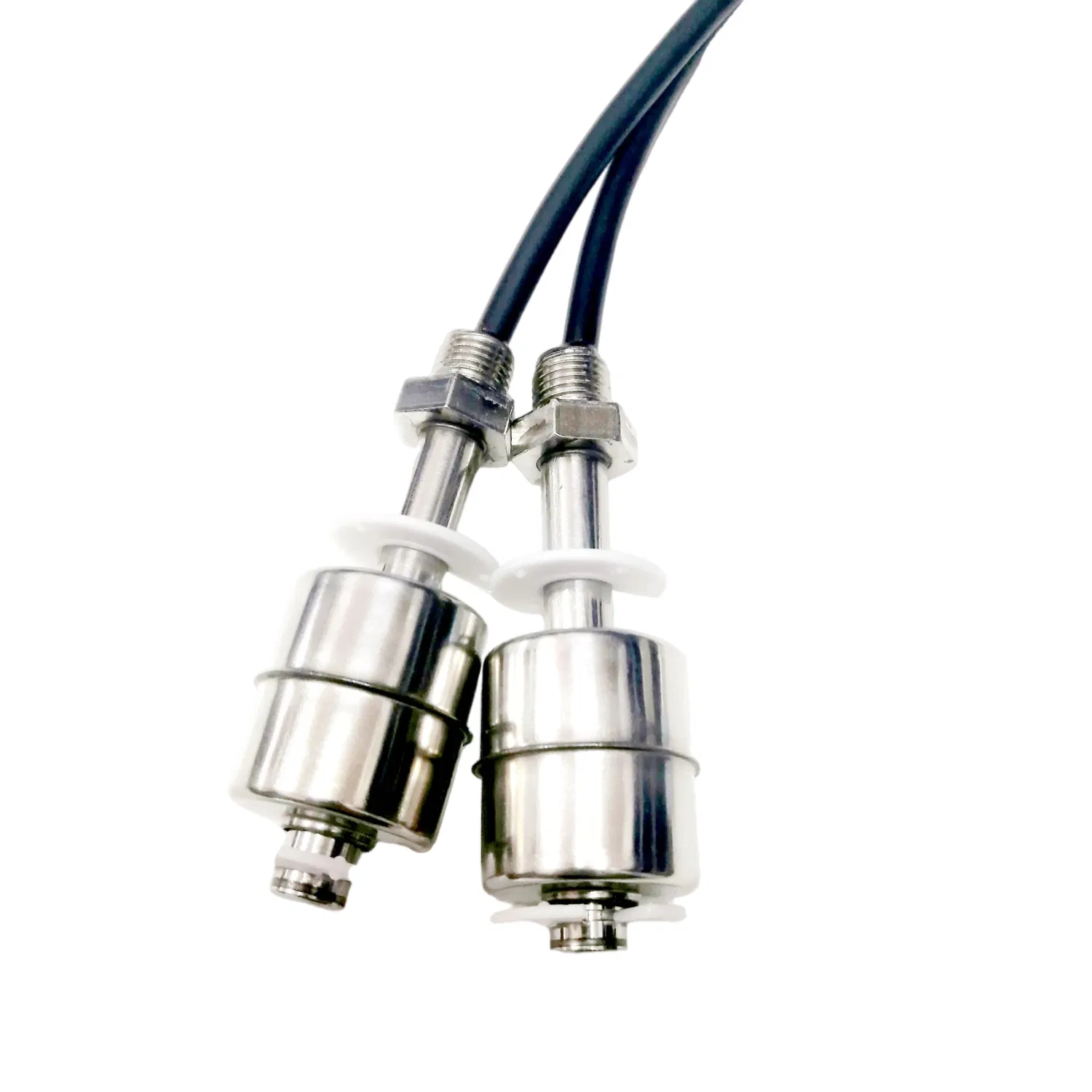 NPT 1" Thread Stainless Steel 304/316 Liquid Water Fuel Oil Diesel Detergent Coolant Brake Fluid Tank Low High Alarm NBR Float Buzzer Level Switch