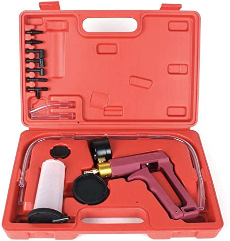 15PCS Brake Fluid Bleeder Tool Vacuum Pump Tester Kit