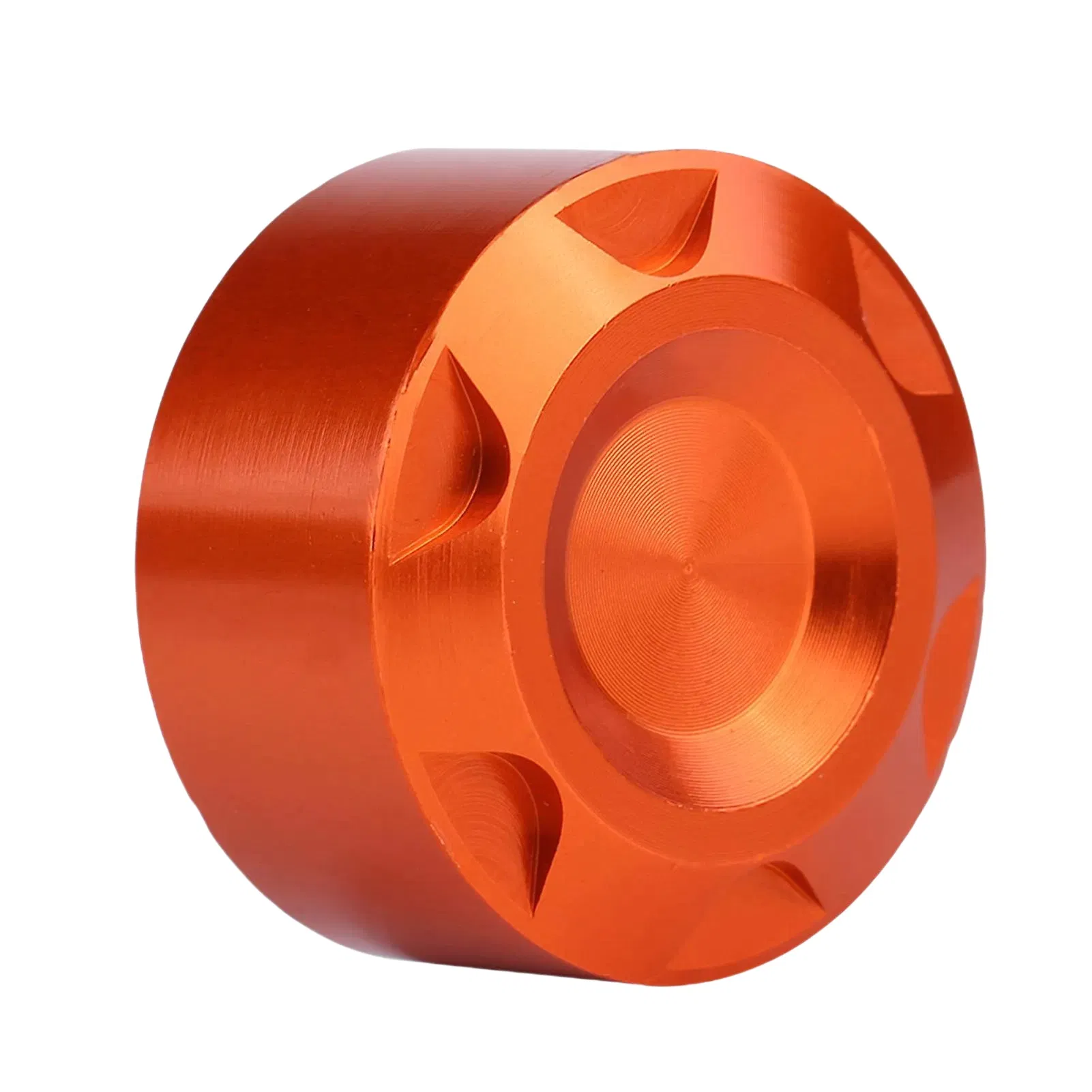 CNC Aluminum Anodized Automotive Parts Radiator Water Pipe Cap and Brake Fluid Reservoir Cover