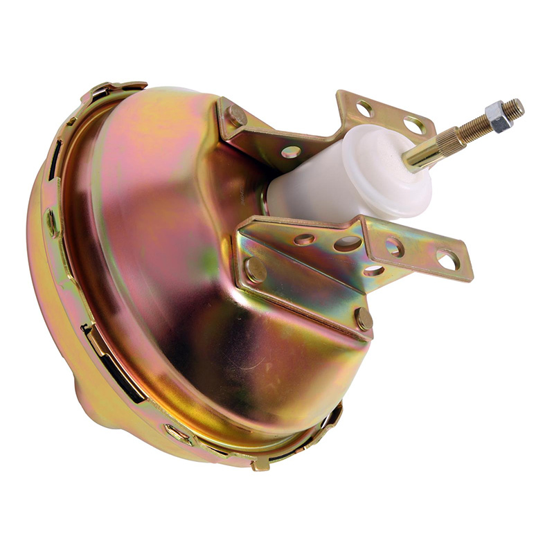 1964 - 1966 Power Brake Booster 9" Gold 9 Inch - 64-76 F &amp; a Body - Single W/ Brake Booster