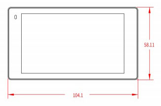 3.7" B/W E-Ink ESL Module with 2.4G SDR Wireless IP65 &amp; Custom OEM Stm32 Risk Control Critical Timing