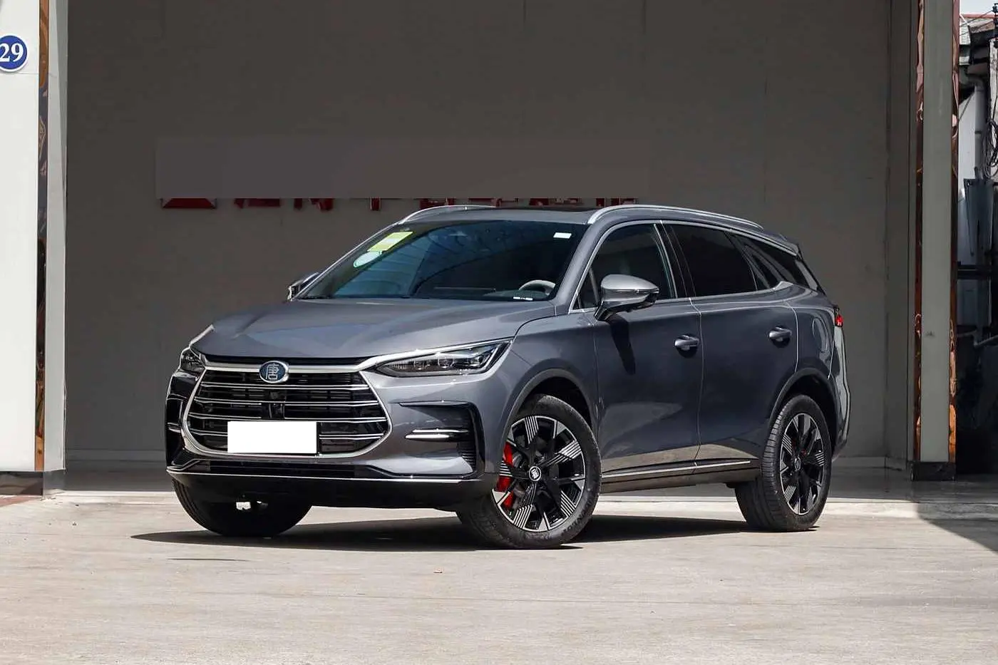 Cheap China Hot Selling New Energy Vehicles Byd Tang Long Range Electric Cars-gray Supplier, Service