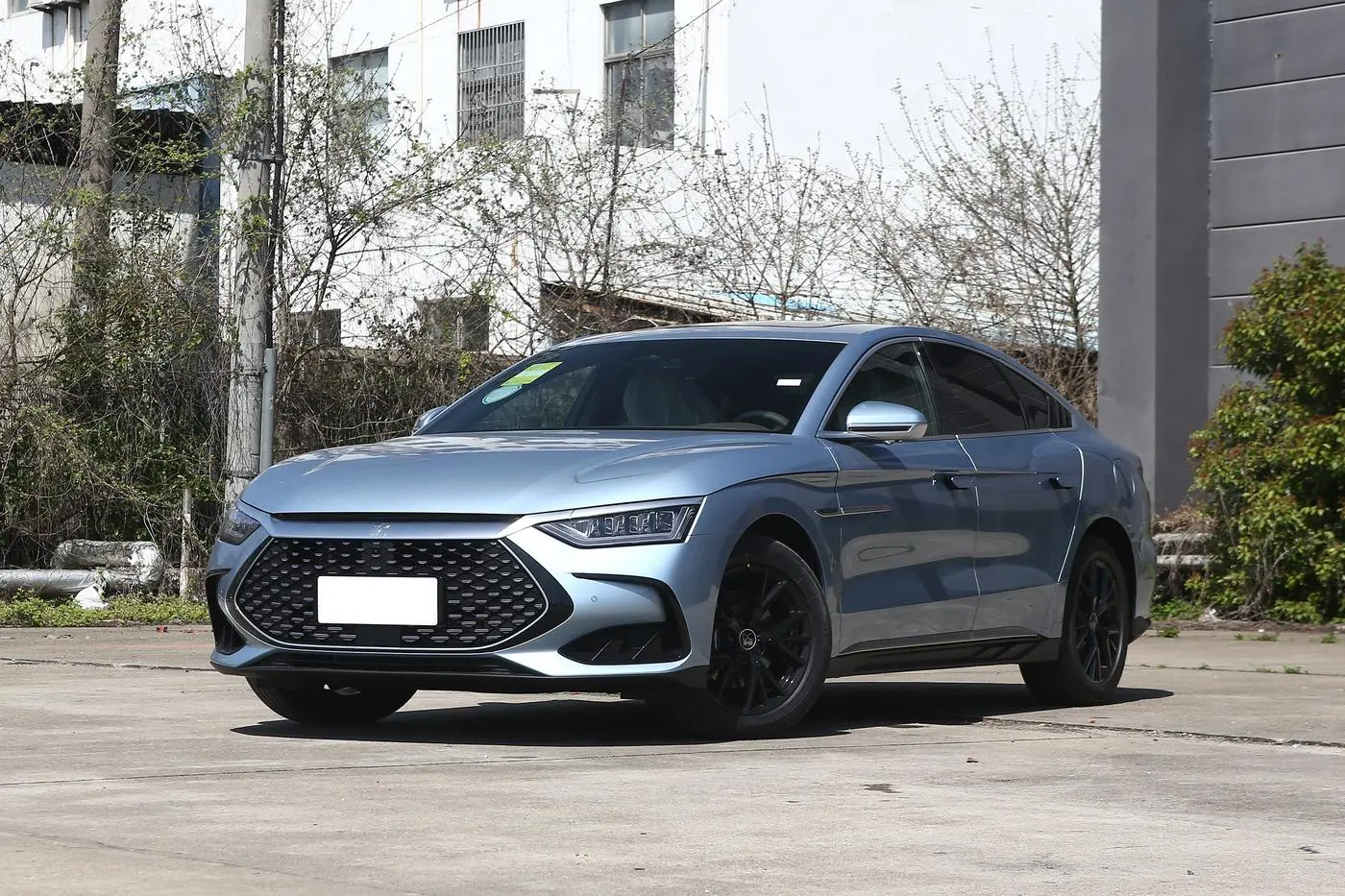 Cheap Hot Selling Electric Vehicle BYD Han EV Luxury Cheap Electric-Glacier blue Suppliers, Exporter