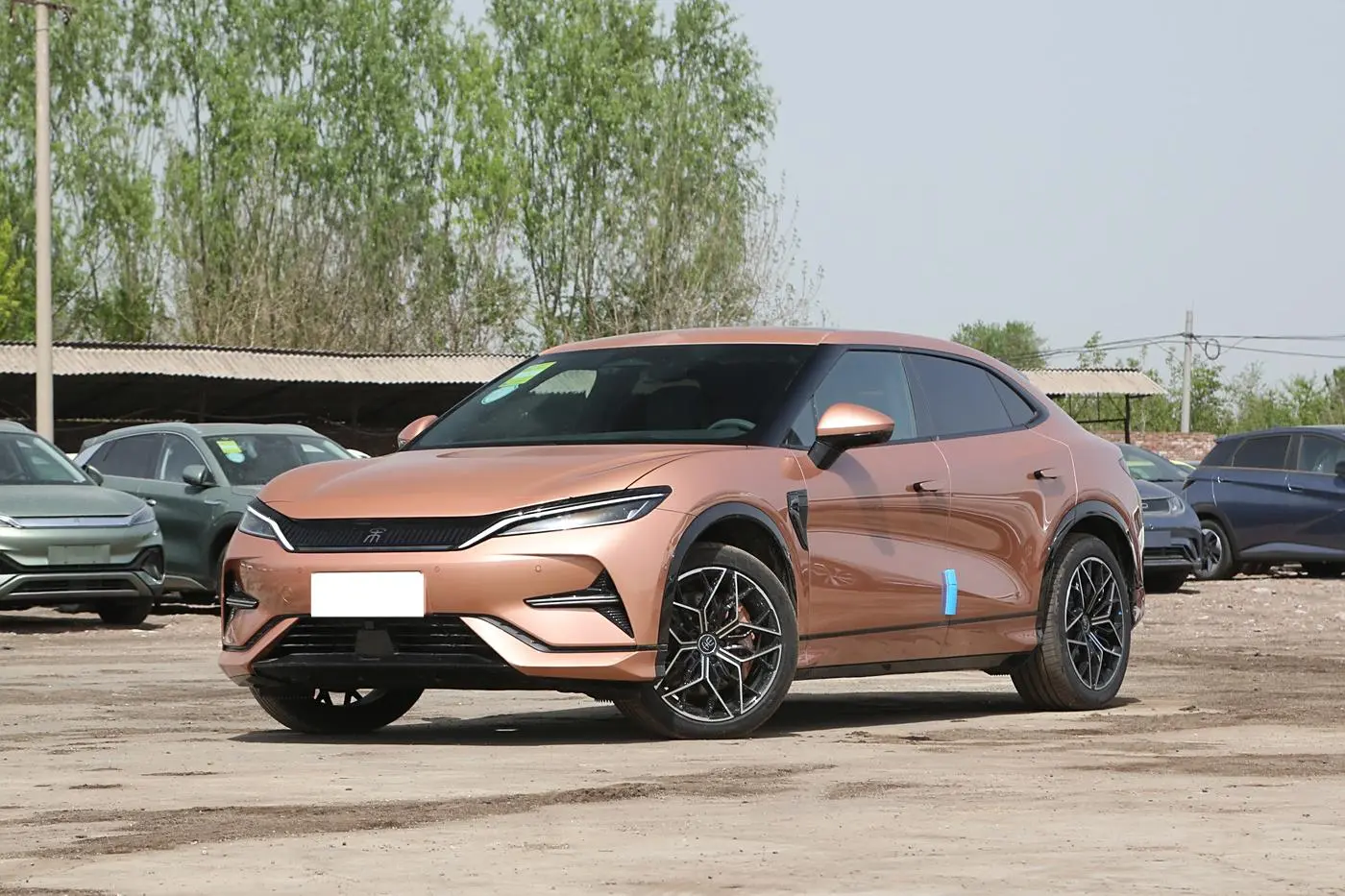 Best BYD SongL Electric Car New Energy Vehicle Dealership Car Appearance of Mars Orange Supplier, Exporter