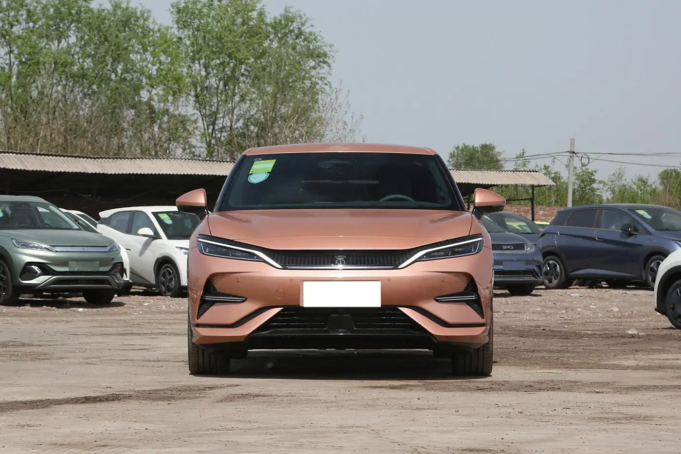Best BYD SongL Electric Car New Energy Vehicle Dealership Car Appearance of Mars Orange Supplier, Exporter