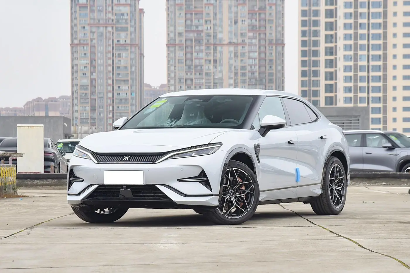 Cheap BYD SongL Electric Car New Energy Vehicle Dealership Car Haoyue White Appearance Supplier, Exporter