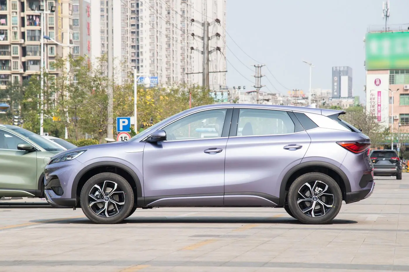 Best Hot sale byd yuan plus ev 2024 Long range Electric Energy Vehicle Rhythm Purple Appearance Supplier, Suppliers