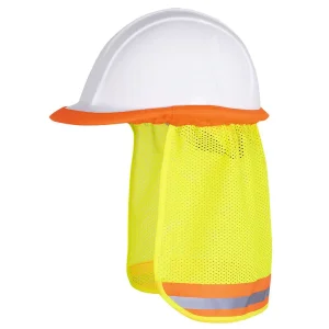 Wholesale Unisex Hi Vis Reflective Mesh Hard Hat Sun Shield Cooling Mesh