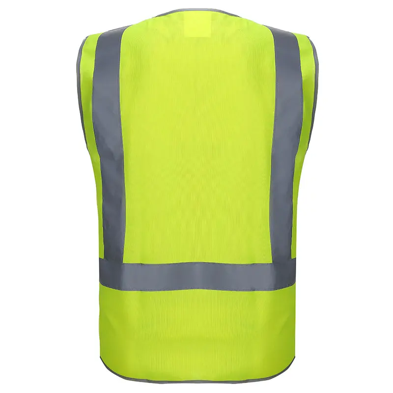 China High Visibility Fluorescent Yellow Orange Reflective Safety Vest Suppliers, Factories