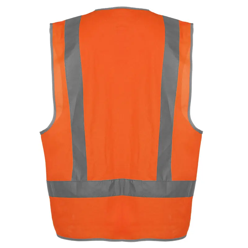China High Visibility Fluorescent Yellow Orange Reflective Safety Vest Suppliers, Factories