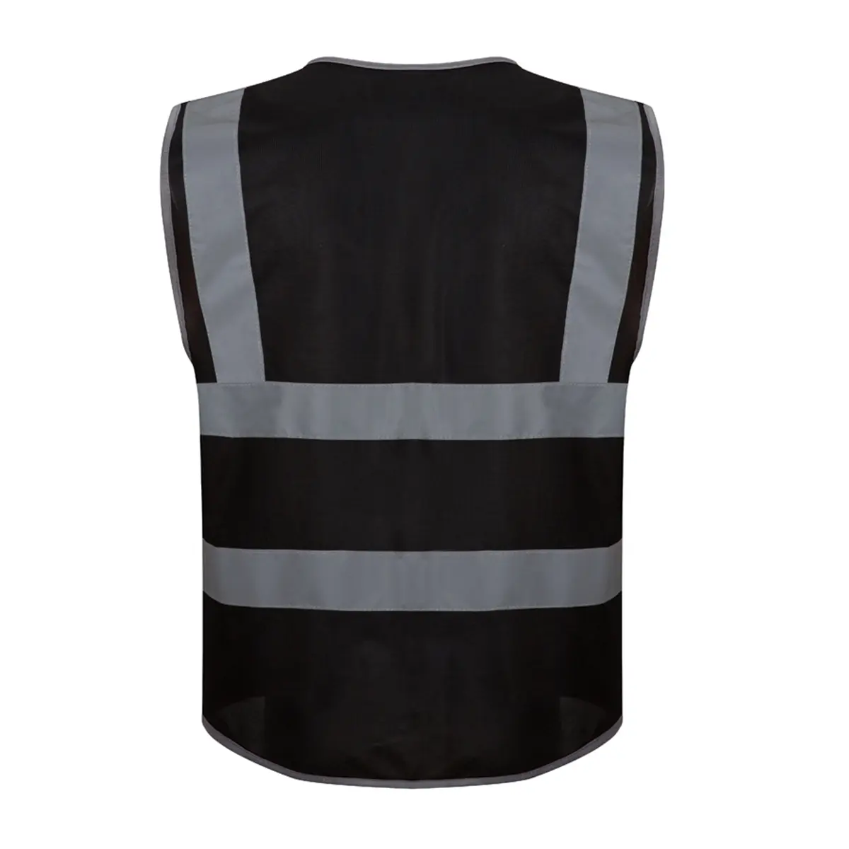 Wholesale Multi-Pockets Hi Vis Reflective Safety Vests for Women Men High Visibility Vest with Zipper Front  Manufacturers, Suppliers