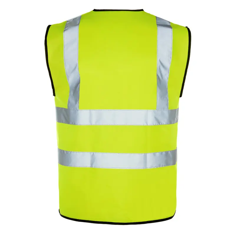 Wholesale Hi Viz Waistcoat Yellow Orange Reflective Safety Vest with Hook and loop front closure Suppliers, Supplier