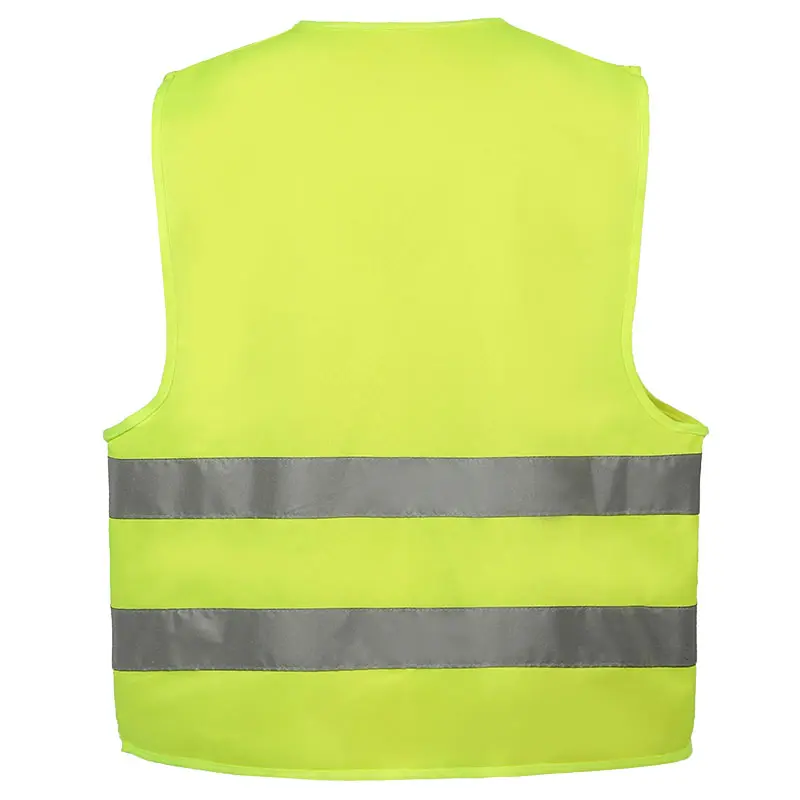 China High Visibility Lime Yellow Reflective Safety Vest Meet EN ISO 20471 Class 2 Standard Manufacturers, Supplier