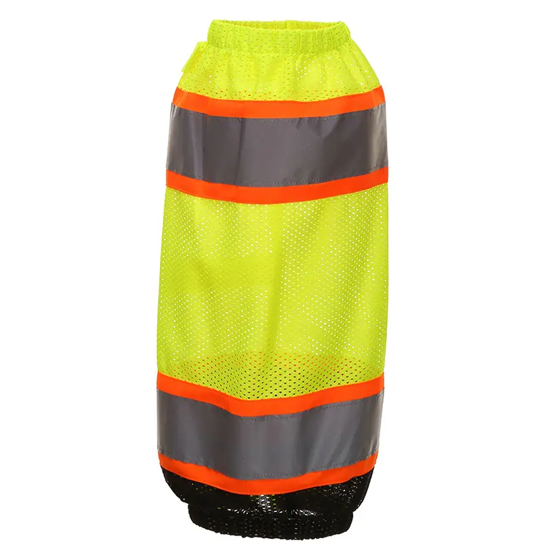 China High-Visibility Solid Waterproof Leg Gaiters Yellow/Green Suppliers, Factory