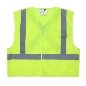 China Hi-Vis Lime Safety Vest with Breakaway Design Suppliers, Factory
