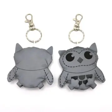 Hi Vis Reflex Reflective owl Key chain