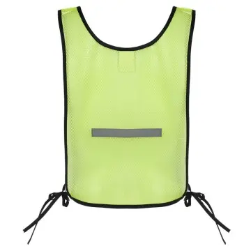 Economy cheap hi viz Safety vest mesh fabric with reflective tapes