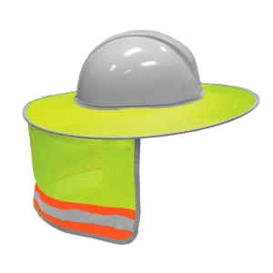 Wholesale High Visibility Unisex Polyester Reflective Full Brim Sun Shield