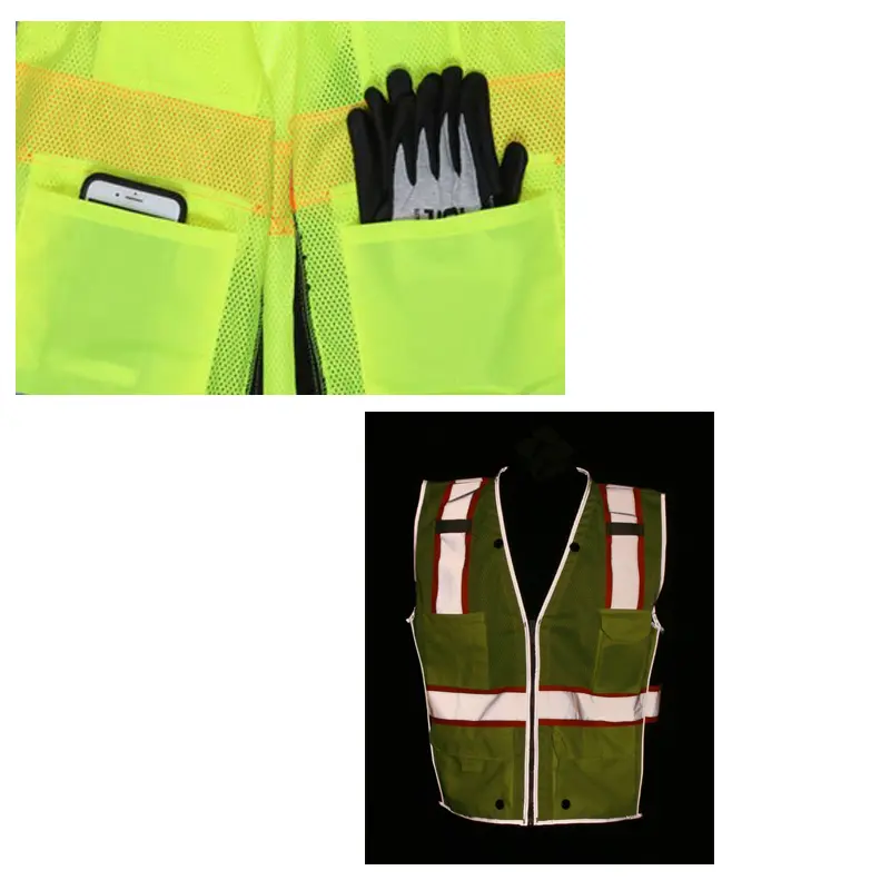 China Hi-Vis Surveyor Safety Vest with 6 Pockets Suppliers, Supplier