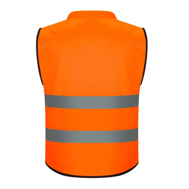 China High Visibility Reflective Vest For Construction Worker With Large Pocket Suppliers, Supplier