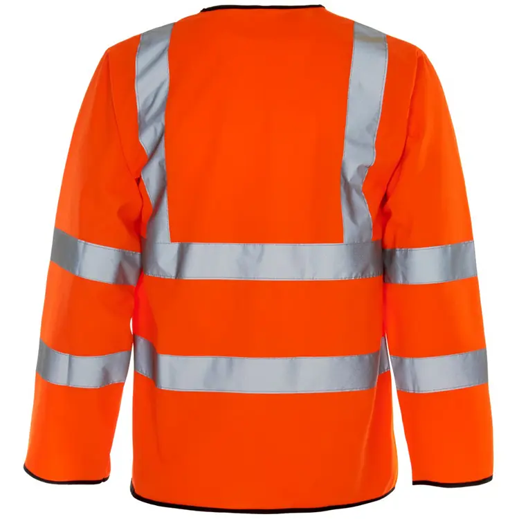 China Hi Viz Long Sleeve Reflective Safety Vest EN ISO 20471 Class 2 Manufacturers, Factories