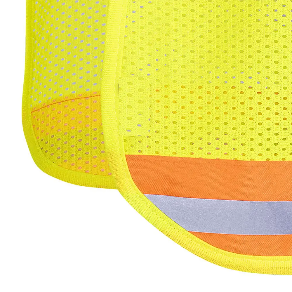 Wholesale Unisex Hi Vis Reflective Mesh Hard Hat Sun Shield Cooling Mesh Prevents Heat Fatigue Manufacturers, Factory