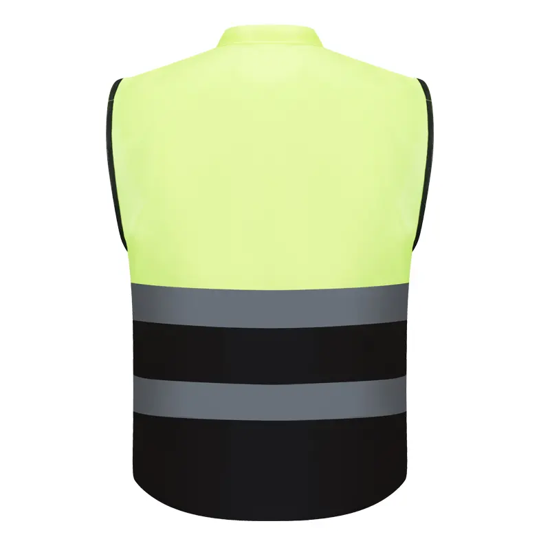 China High Visibility Reflective Safety Vest Adjustable and Durable Warp Knitted Fabric Supplier, Factory