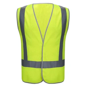 China High Visibility Fluorescent Yellow Orange Reflective Safety Vest Suppliers, Factories