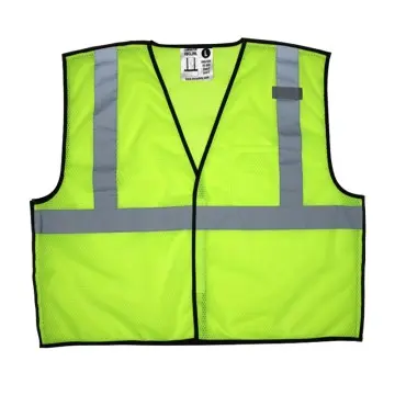 Hi Vis Reflective Lime Economy vest Safety Vest