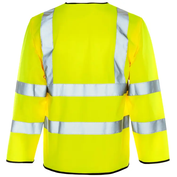 China Hi Viz Long Sleeve Reflective Safety Vest EN ISO 20471 Class 2 Manufacturers, Factories