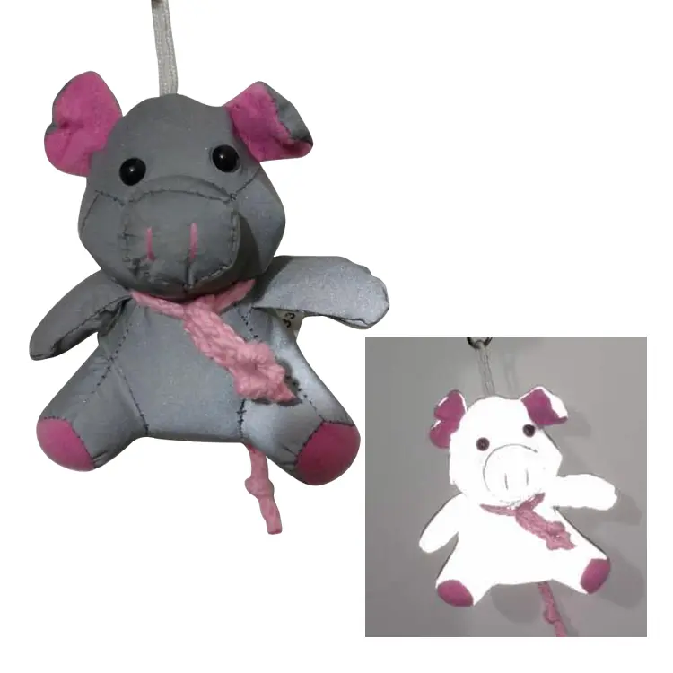 Wholesale Reflective Pendant Toy Cartoon Doll For Backpack Traffic Safety Manufacturers, Factories