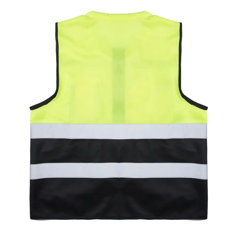 China High Visibility Reflective Safety Vest Adjustable and Durable Warp Knitted Fabric Supplier, Factory
