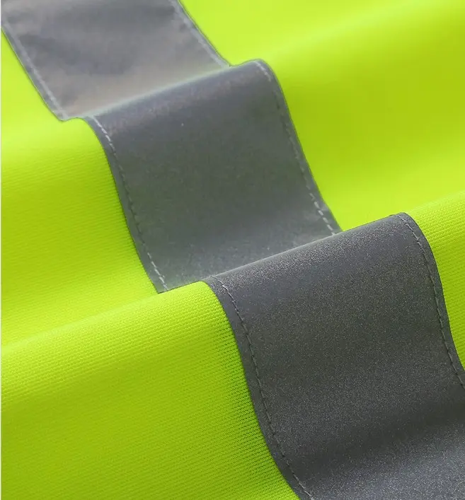 China High Visibility Lime Yellow Reflective Safety Vest Meet EN ISO 20471 Class 2 Standard Manufacturers, Supplier