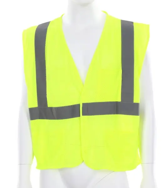 Wholesale Hi-Vis Reflective Lime Safety Vest with 2 Inch Silver Stripes Hook Supplier, Factory