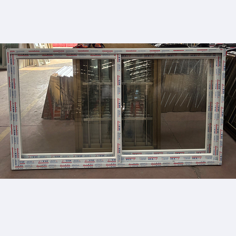Most Popular American Style Design UPVC Hurricane Impact Double Glazed Sliding windows Vinyl PVC Sliding Window