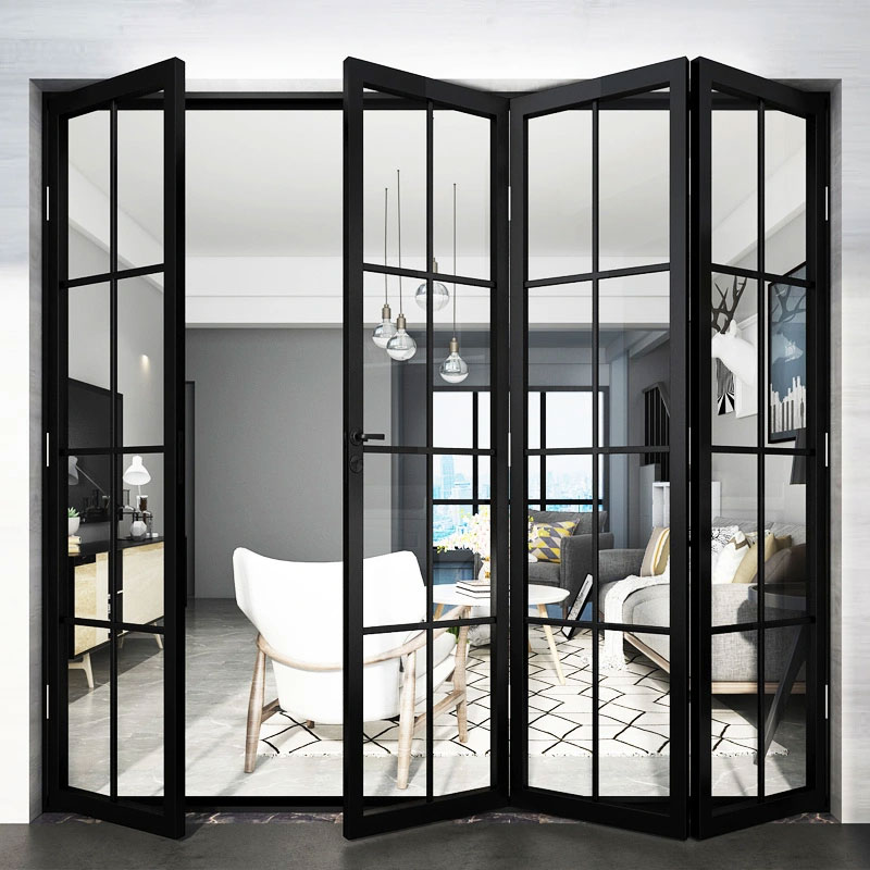 Wholesale Customization Open Sliding Window Aluminum Alloy Material Folding Casement Windows and Doors